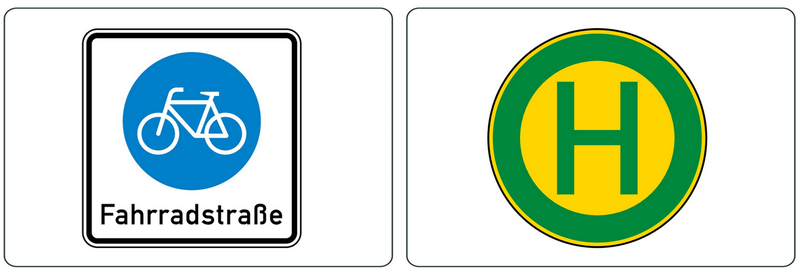 Verkehrszeichen Verkehrschilder